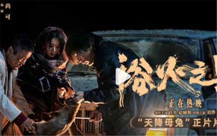 国庆档口碑爽片《浴火之路》释单场戏 肖央赵丽颖刘烨遇风暴降“神兔”